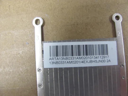 832-9 термотрубка охолодження 4EXJBHSJN00 для Asus X551 X551CA R512 R512M F551C  оригінал Ціна