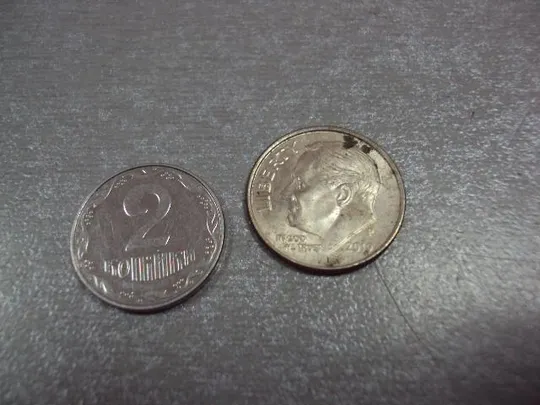 монета сша 10 центов 2019 р №7796 Ціна