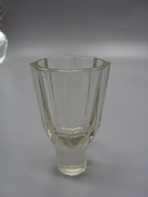 Пробка крышка от графина стекло стопка рюмка графин чарка высота 8,3 см, диаметр 4,8 см №18655 Де купити