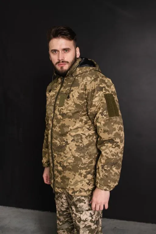 Куртка-бушлат военная мужская тактическая ВСУ (ЗСУ) Пиксель 8722 54 размер Ціна
