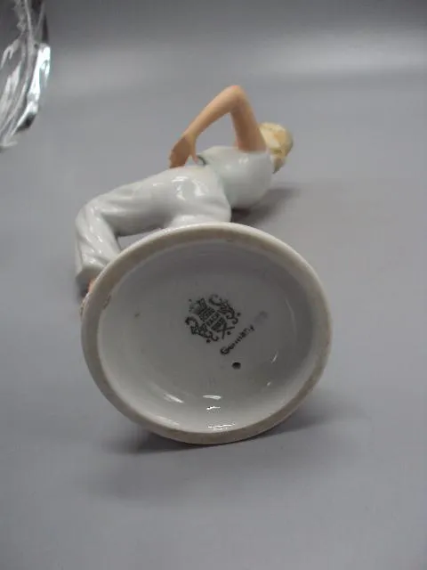 Фигура фарфор статуэтка Schaubach Kunst Германия Кунст танцовщица девушка танцует 23 см №14493 З аукціону