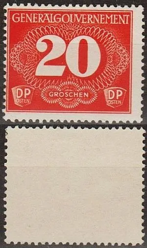фото, 1940 - Рейх - GG - Марки доставки 20 Mi.2 _2,50 € **
