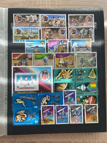 фото, Велика колекція марок СРСР 1950-1990рр.— чисті, блоки, серії, понад 500 шт