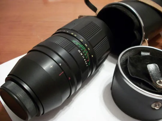 Объектив Юпитер-21М, Как Новый. M-42, паспорт, футляр, крышки, светофильтр, чистые линзы. Цена-мин З аукціону