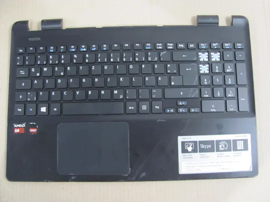 391-4  Кришка панель палмрест тачпад клавіатура РОБОЧА  AP154000900 для Acer Aspire E5-511 E5-521 E5-551 оригінал Ціна