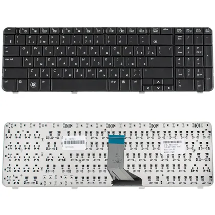 фото, Клавіатура для ноутбука HP (Presario: CQ61, G61) rus, black (OEM)