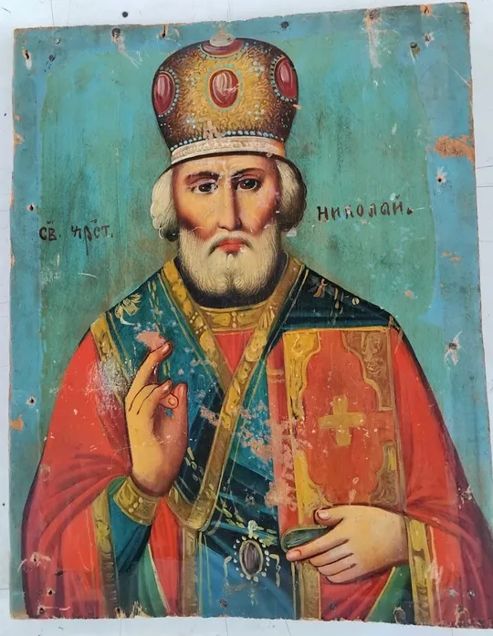 Купити Икона 'Св. Николай' (дерево,масло)