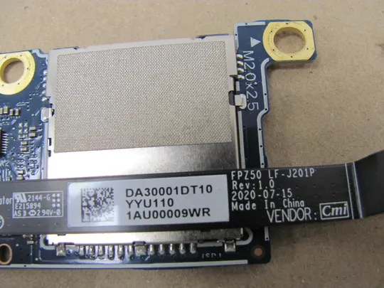 номер0177-6 плата CARD READER DA30001DT10 FPZ50 LF-J201P  GPZ50 LS-K773P для HP ZBOOK FURY 15 G7  G8  17 G8  оригінал Інтернет-аукціон