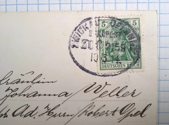 Поштова картка Фрідріх Август Саксонський 1914 Німеччина uS10 З аукціону