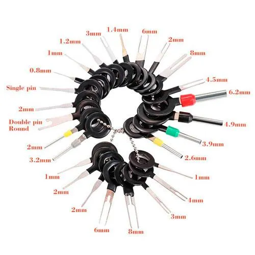 Купити Набор съемников 26шт для извлечения пинов контактов из разъемов авто
