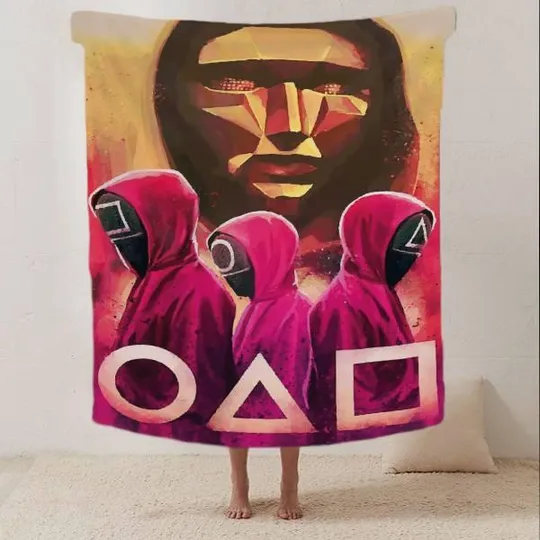 Купити Плед 3D ИГра в кальмара №2 20222466_B 12310 135х160 см