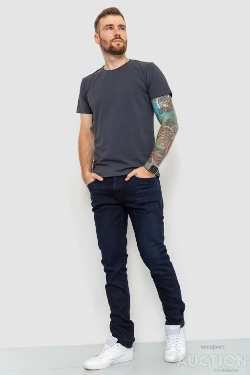 Купити Джинсы мужские, цвет темно-синий, 233R1903084