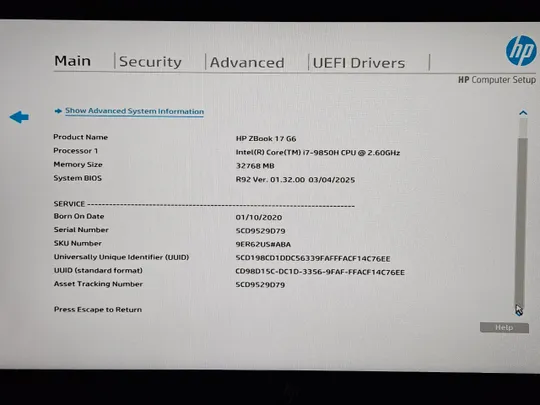 Ноутбук HP ZBook 17 G6 FHD 512/32GB I7 9850H Nvidia RTX 5000 16GB Недорого