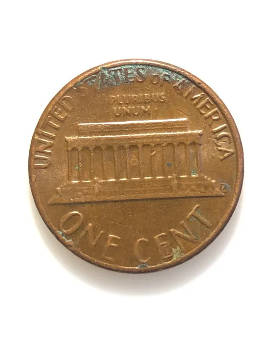 Купити #651 США 1 цент 1982 Лінкольн Цент (без мітки монетного двору) Cop. Lg. Dt.