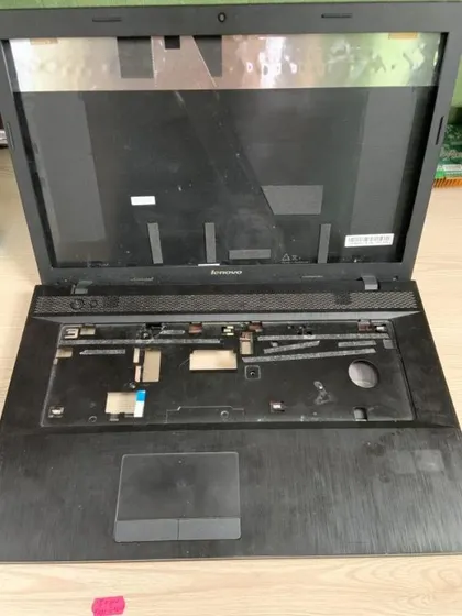фото, N0291 Lenovo G700 G705 Корпус в зборі Верх+петлі+низ