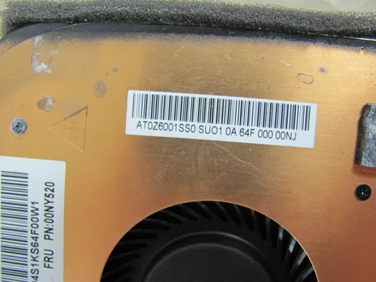 389-17 система охолодження AT0Z6001SS0 для  LENOVO Thinkpad P50  P51  оригінал Де купити