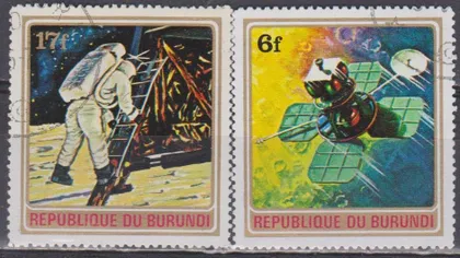 фото, Бурунді 1972 космос
