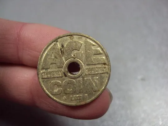 монета жетон нидерланды табак AGE coin lbt №8302 З аукціону