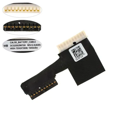 фото, Шлейф для підключення акумулятора DELL (Inspiron15 5570 5575 Latitude 3590), (0FM0F1 dc02002wt00)