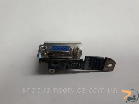 VGA роз&#039;єм для ноутбука Toshiba P200-16C, *LS-3448P, б/в Ціна