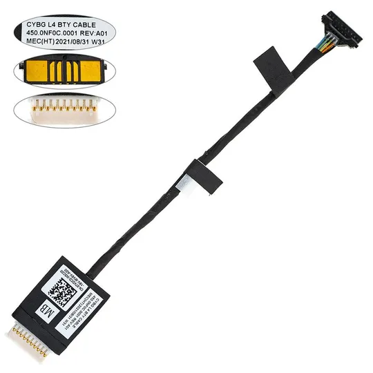 Шлейф для підключення акумулятора DELL (3420,3520, E3420, E3520) 450.0NF0C.0001 Ціна