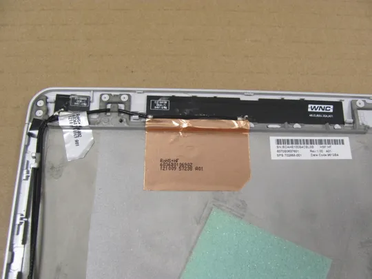 772-3 кришка матриці 6070B0637601 702858-001 для HP Folio 9470m, 9480m оригінал Характеристики