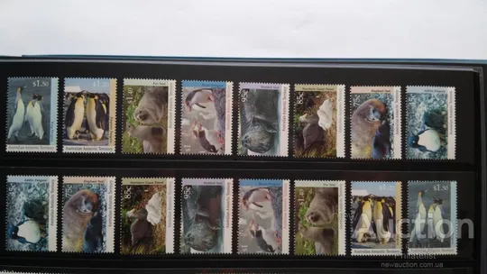 ААТ-Фауна-1992-1993.Чистые полные 2 комплекта из 3 и 5 марок.MNH. Ціна