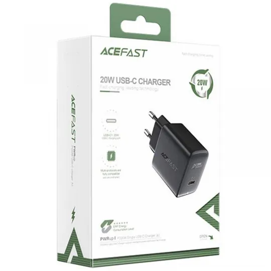 СЗУ Acefast A1 PD20W single USB-C Продаж