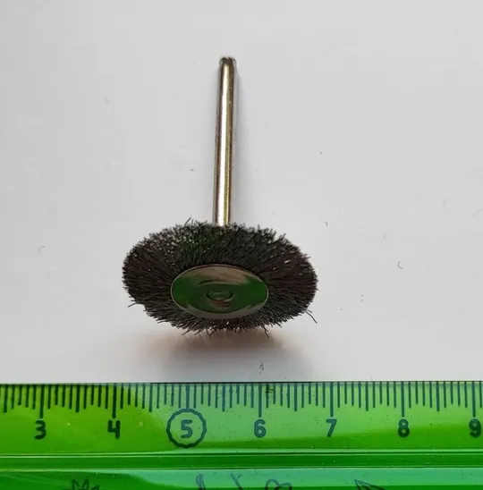 Металеві дротяні насадки для гравера дремеля, 3 різновиди З аукціону