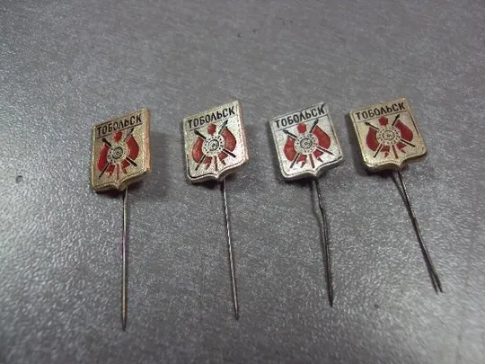 Купити знак герб тобольск игла лот 4 шт №10686