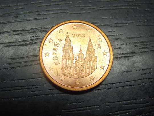 2 євроцента 2012 Іспанія Ціна