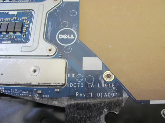 номер0978-12 материнська плата Mainboard Материнка Основна плата Системна плата Плата системи Laptop motherboard мамка  ноутбучна плата HDC70 LA-L891P SRLGG i9-12950HX для Dell Precision 7670 оригінал Торговий майданчик