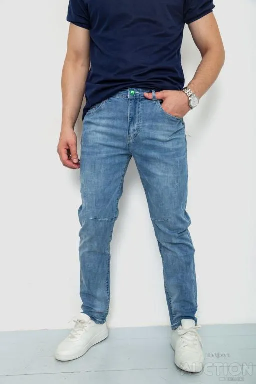 Джинси мужские, цвет синий, 244R091220 Ціна