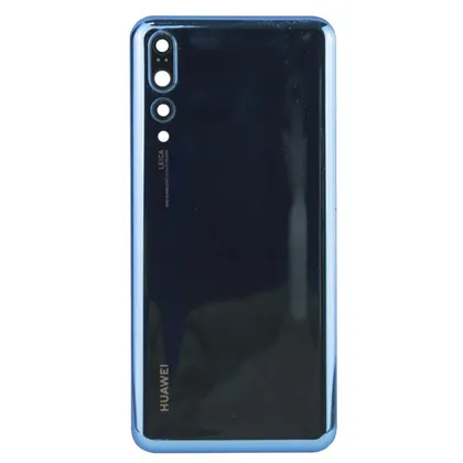 фото, Задня частина корпусу Huawei P20 Pro Midnight Blue (з склом камери)