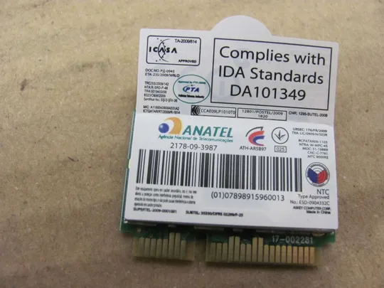 Купити 361-25 WI-FI адаптер ANATEL 2178-09-3987 610AK017994 для FUJITSU S760 оригінал