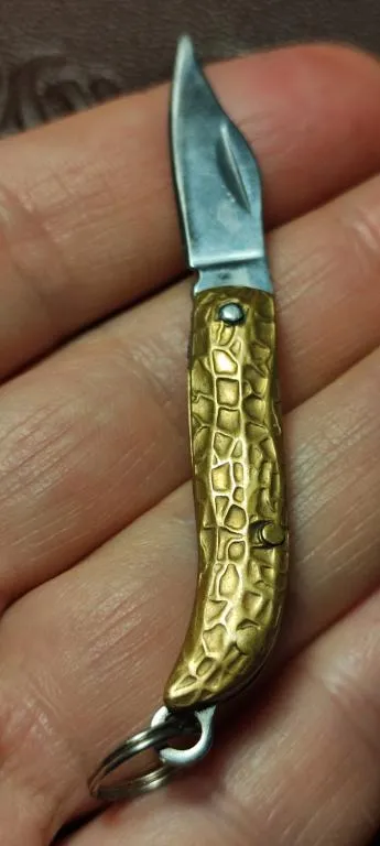 Купити Удобный миниатюрный складной ножик можно повесить на брелок для ключей,  острый nf836