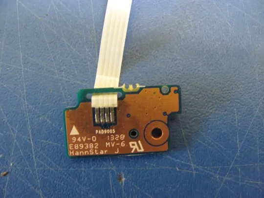 номер0116-36  плата кнопки включення E89382 для HP ELITEBOOK 2570P 2560P оригінал З аукціону