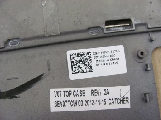 571-2 Кришка панель палмрест 02VFVJ для Dell VOSTRO 3360 V3360 оригінал З аукціону