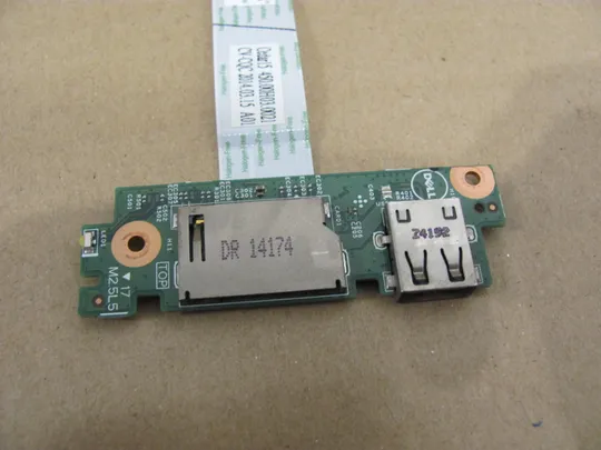 431-8 плата USB CARD READER 0XP600 450.00H03.0021 для  Dell Inspiron 15 3000 3541 3542 3543 оригінал Де купити