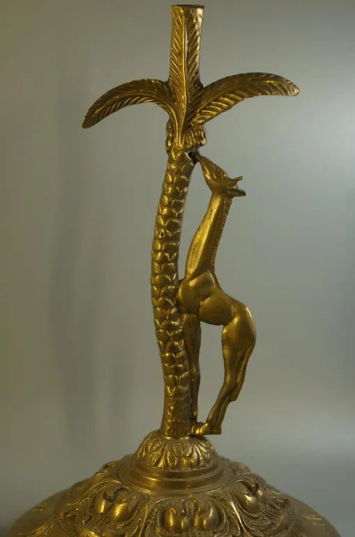 Подсвечник детали к подсвечнику африканские мотывы жираф птички высота 31 см (№1918) №10634 Характеристики