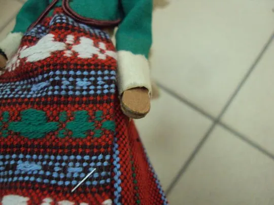 Сувенир фигура статуэтка прибалтка кукла игрушка высота 18 см №11782 Недорого