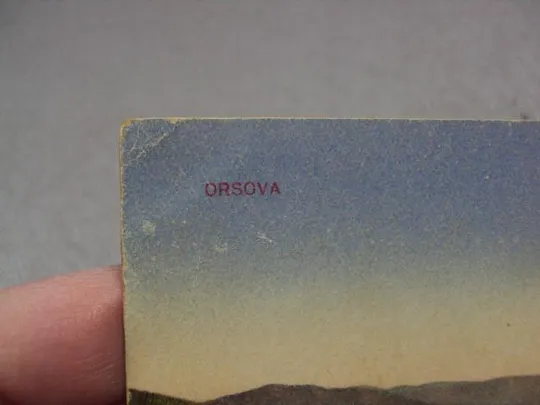 открытка румыния оршова orsova №2343 З аукціону