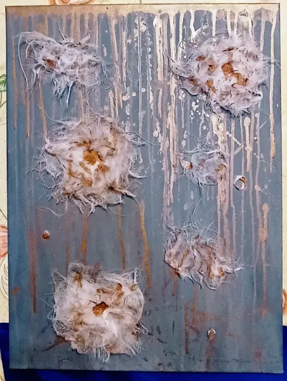 фото, Цветы в золоте