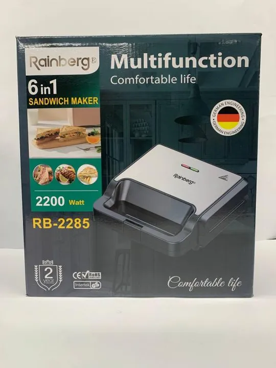 Купити Гриль 6 в 1 Rainberg RB-2285