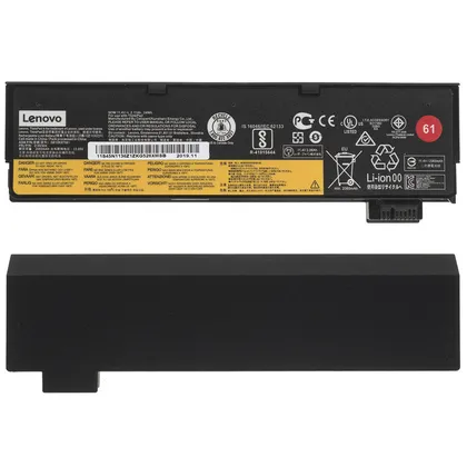 фото, Оригінальна батарея для ноутбука LENOVO 01AV425 (ThinkPad: T470, T480, T570, T580 series) 11.4V 2060mAh 24Wh Black