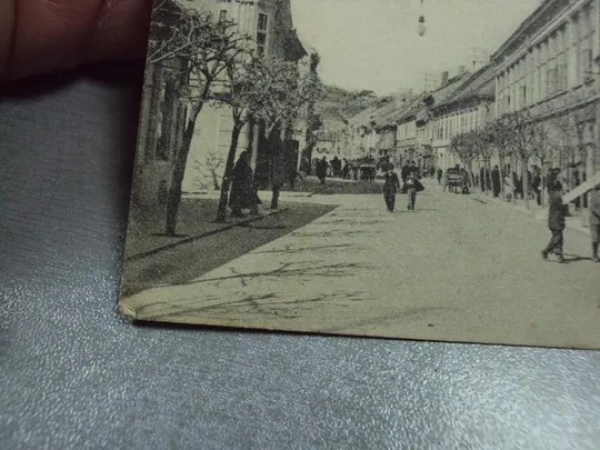 открытка сербия fo-utca hauptgasse Zemun - Semlin - Zimony 1912 одесса №2346 Недорого