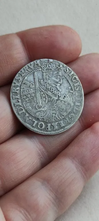 1орт 1623 года монета серебро Речь Посполитая оригинал Сигизмунд Ваза vk645. З аукціону