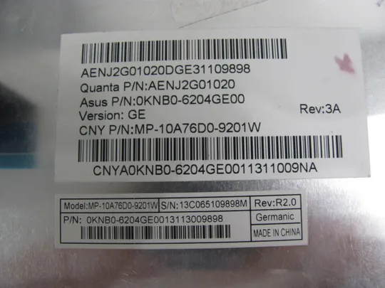 727-12 клавіатура робоча 0KN0-J71GE03 для  Asus X52 X54 A52 K52 F52 F55 оригінал Недорого