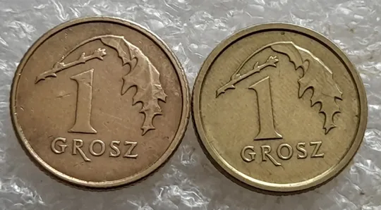 (6858) 1 грош 2014 (старий та новий тип) Польща, Польша, Polska Продаж