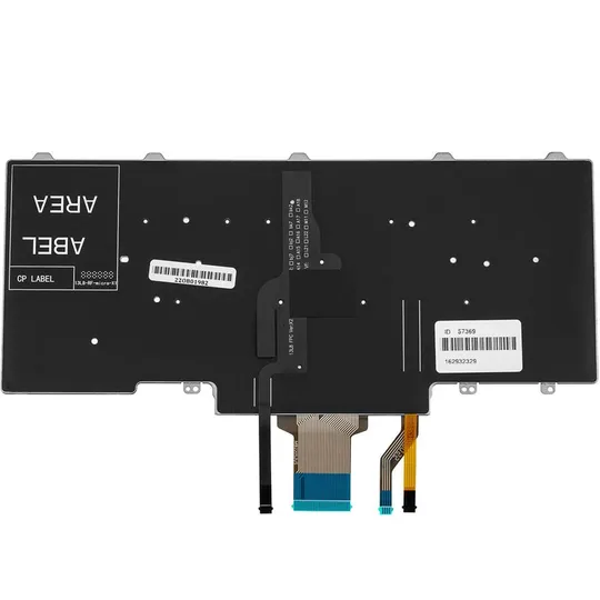 Клавіатура для ноутбука DELL (Latitude: E5450, E7450), rus, black, без фрейма, з підсвічуванням, з джойстиком Ціна